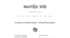 Desktop Screenshot of martijnwip.nl